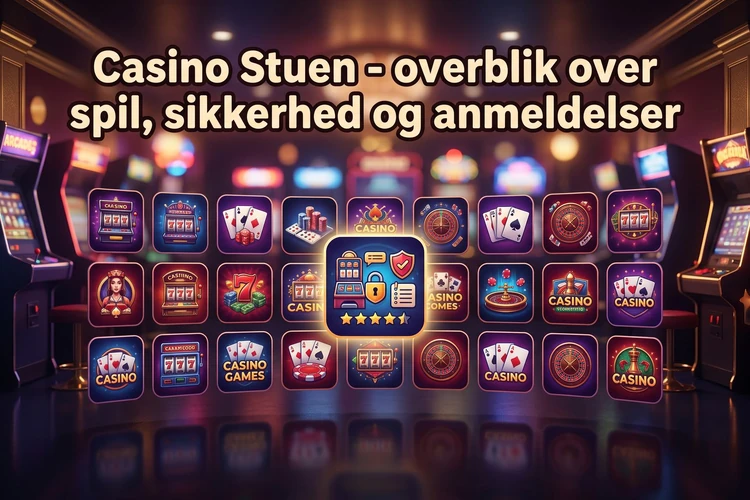 Casino Stuen - overblik over spil, sikkerhed og anmeldelser